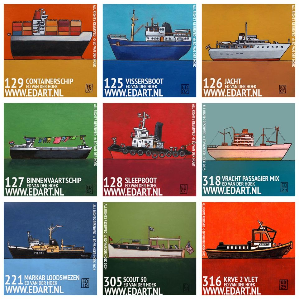 Maak je keuze. Bij deze serie van VIER kaarten.
