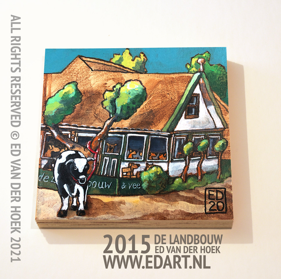2015 De Landbouw plankje`