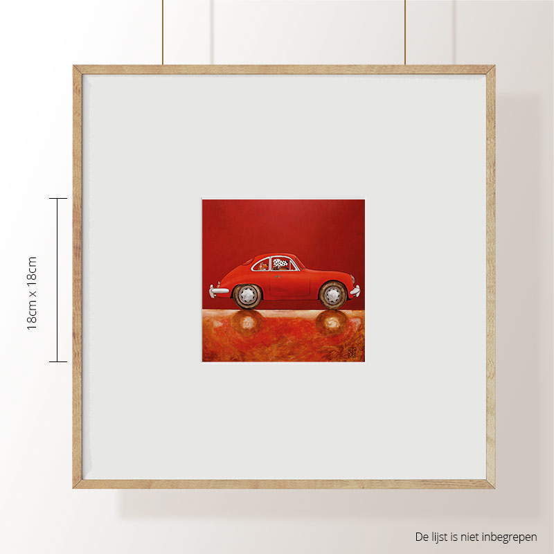 010 Porsche 356 red`
