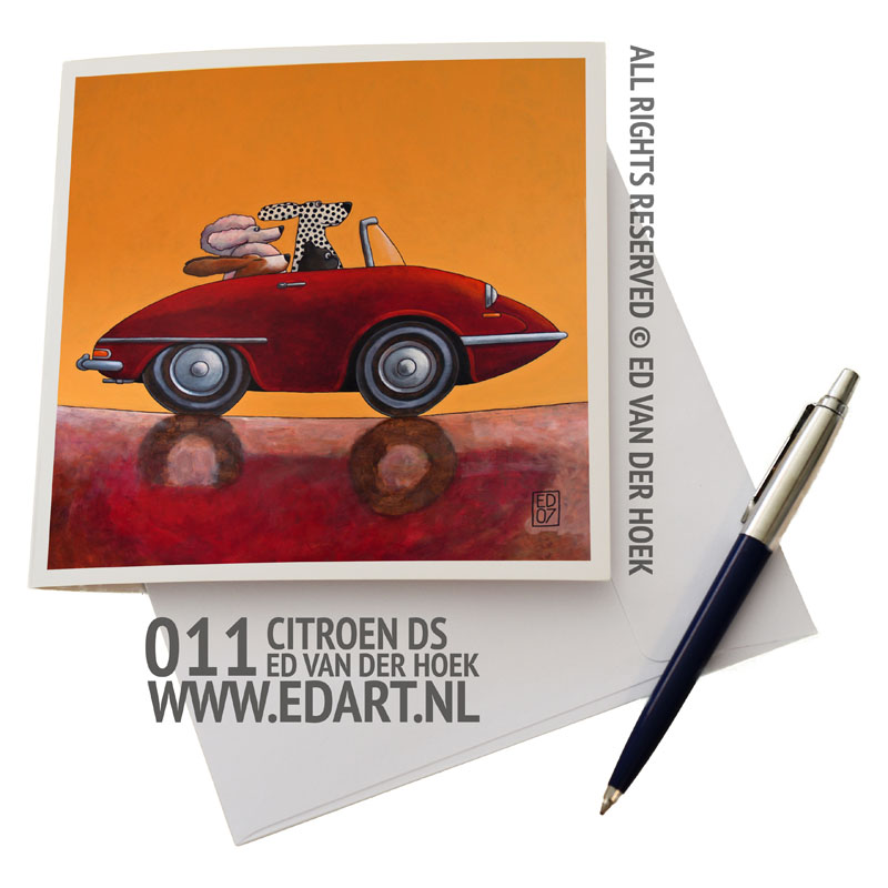 011 Citroen DS kaart`