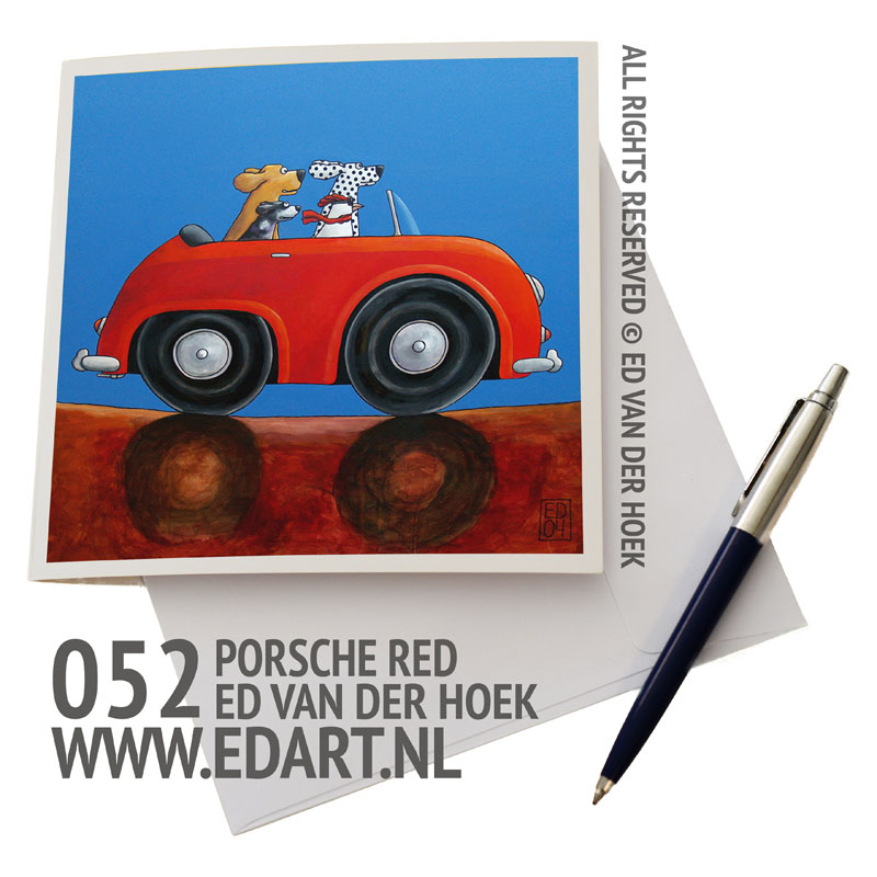 052 Porsche Red `