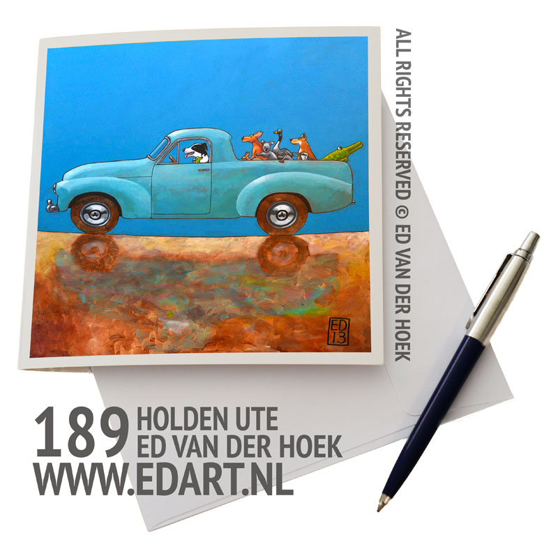 189 Holden Ute Kaart`