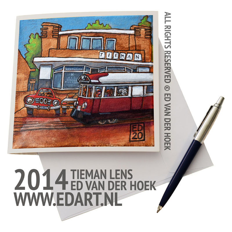 2014 Tieman-Lens Ansichtkaart`