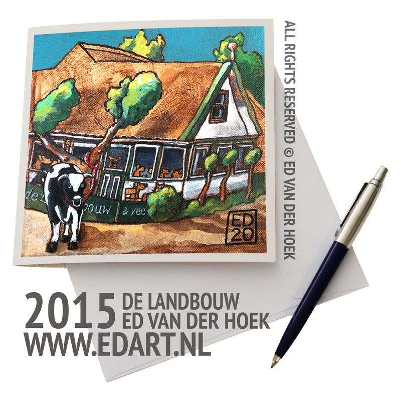 2015 De Landbouw kunstkaart`
