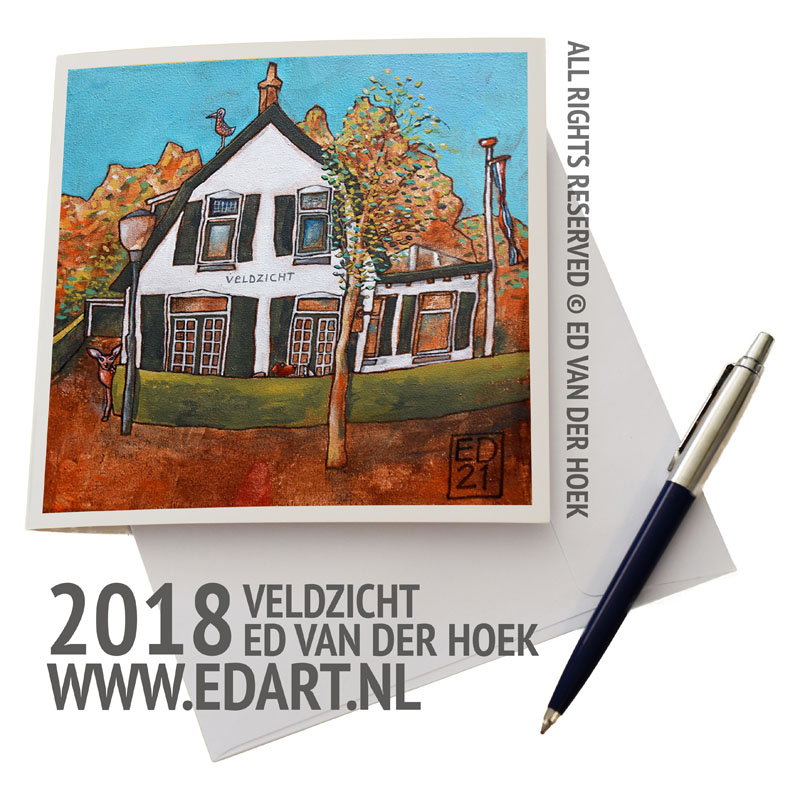 2018 Veldzicht kunstkaart`
