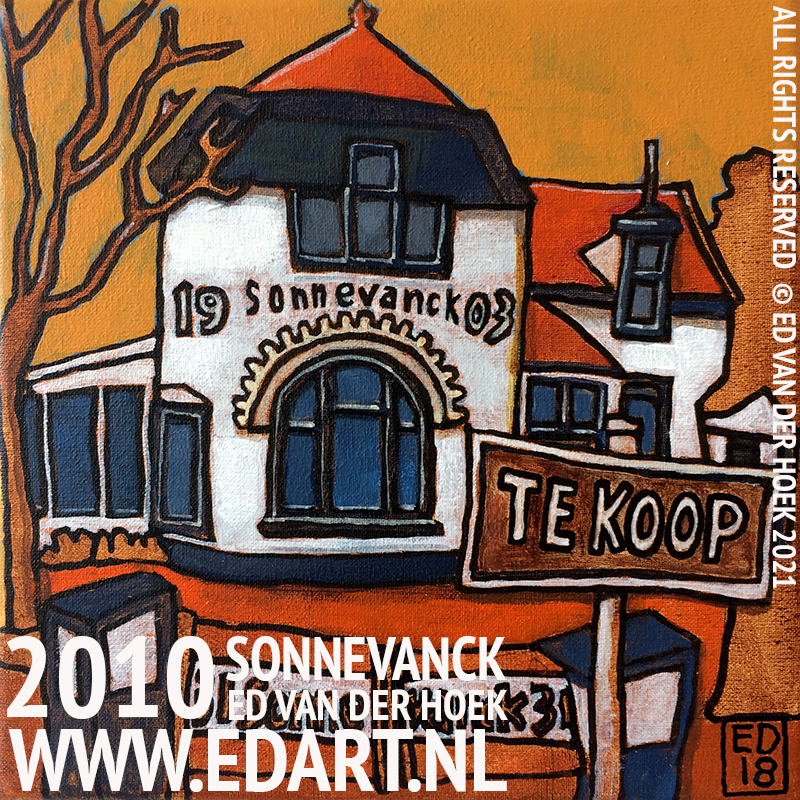 2010 Sonnevanck Oostvoorne ORIGINEEL SCHILDERIJ`